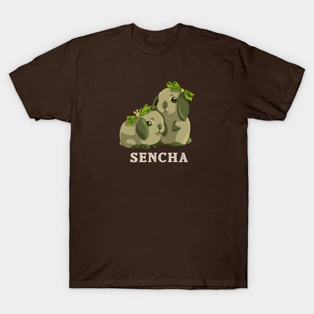 sencha bunnies T-Shirt by Alienfirst